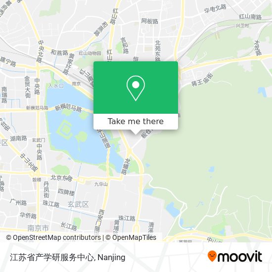 江苏省产学研服务中心 map