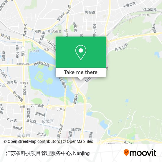 江苏省科技项目管理服务中心 map