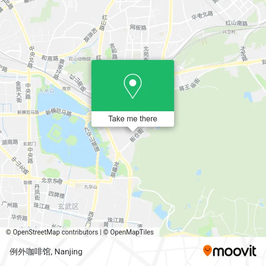 例外咖啡馆 map