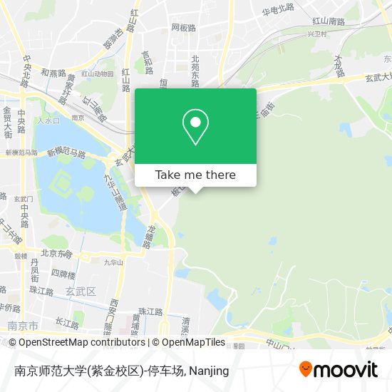 南京师范大学(紫金校区)-停车场 map