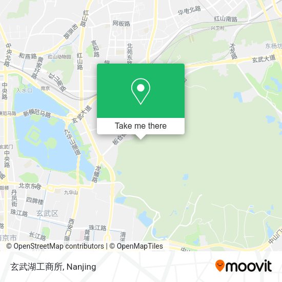 玄武湖工商所 map