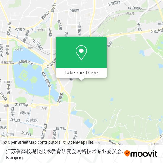 江苏省高校现代技术教育研究会网络技术专业委员会 map