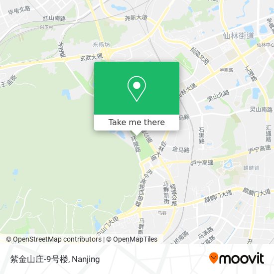 紫金山庄-9号楼 map