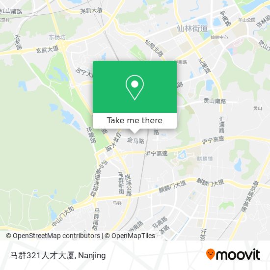 马群321人才大厦 map