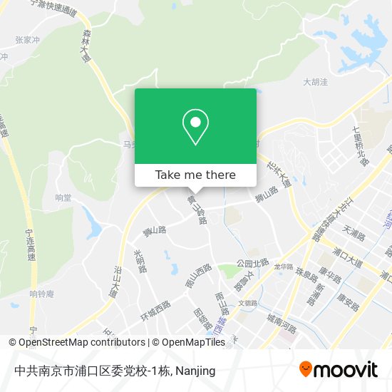 中共南京市浦口区委党校-1栋 map