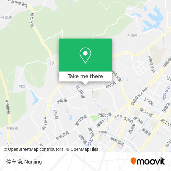 停车场 map