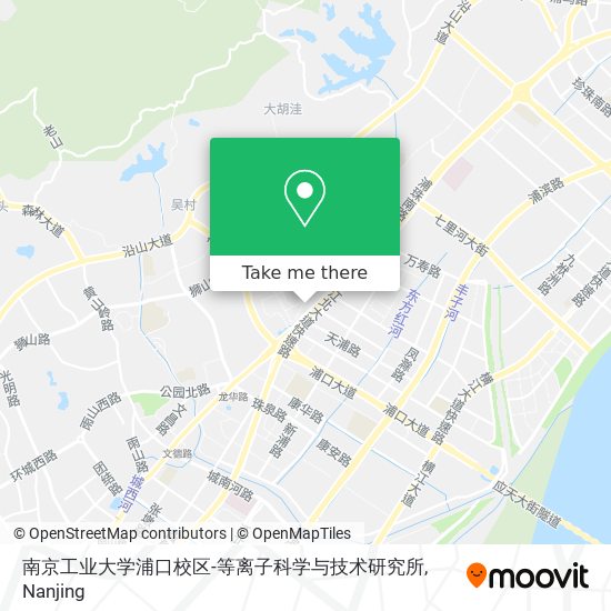 南京工业大学浦口校区-等离子科学与技术研究所 map