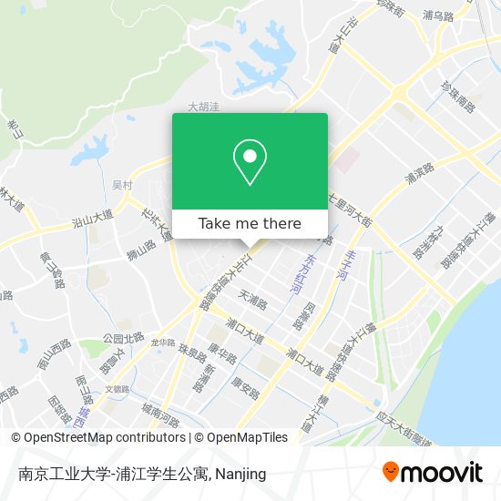南京工业大学-浦江学生公寓 map