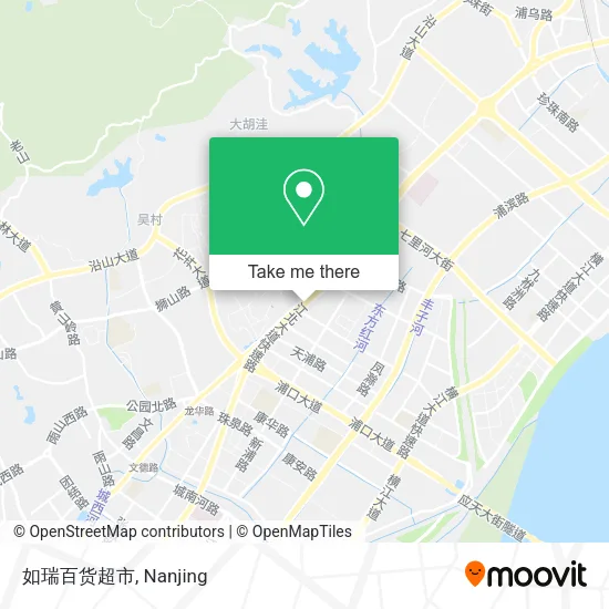 如瑞百货超市 map