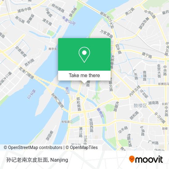 孙记老南京皮肚面 map