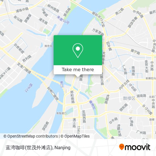 蓝湾咖啡(世茂外滩店) map