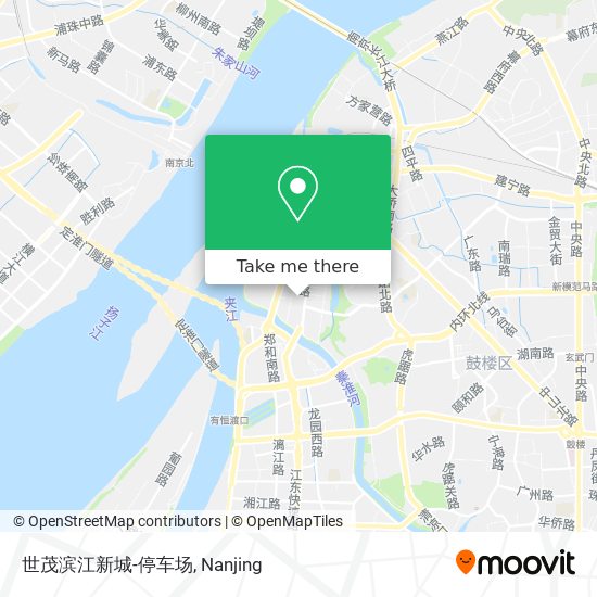 世茂滨江新城-停车场 map