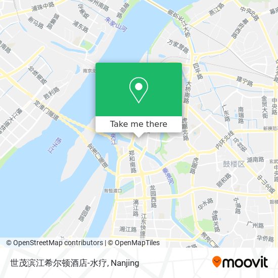 世茂滨江希尔顿酒店-水疗 map
