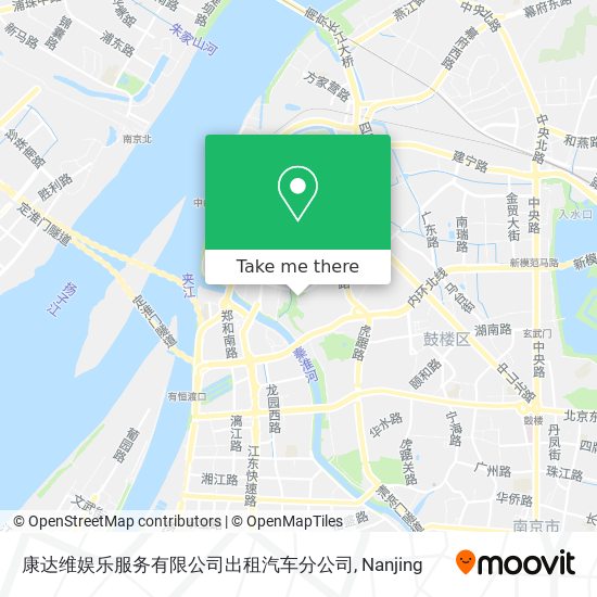康达维娱乐服务有限公司出租汽车分公司 map