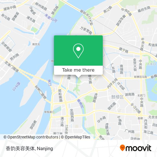 香韵美容美体 map