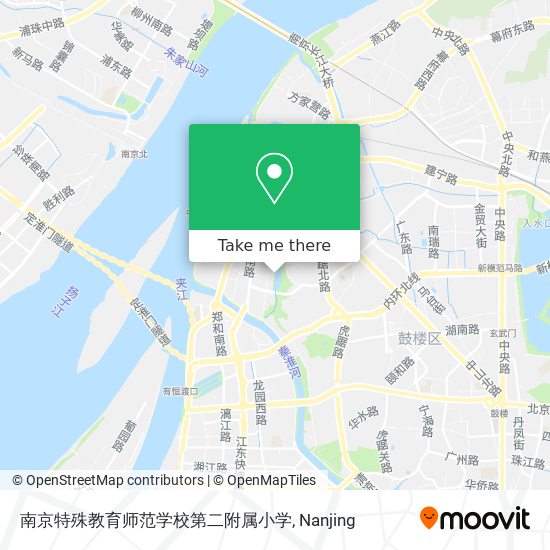 南京特殊教育师范学校第二附属小学 map