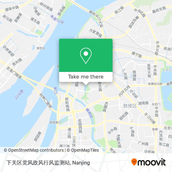 下关区党风政风行风监测站 map
