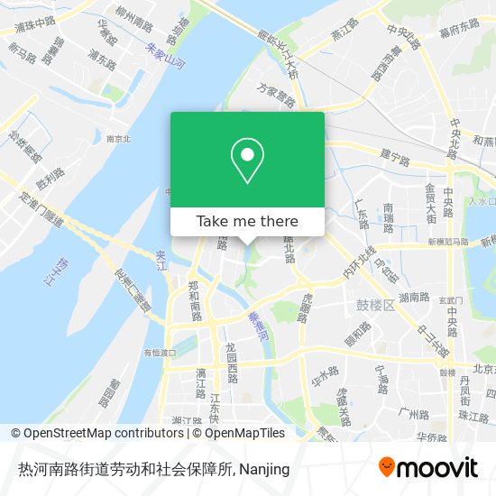 热河南路街道劳动和社会保障所 map