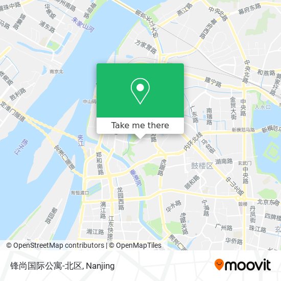 锋尚国际公寓-北区 map