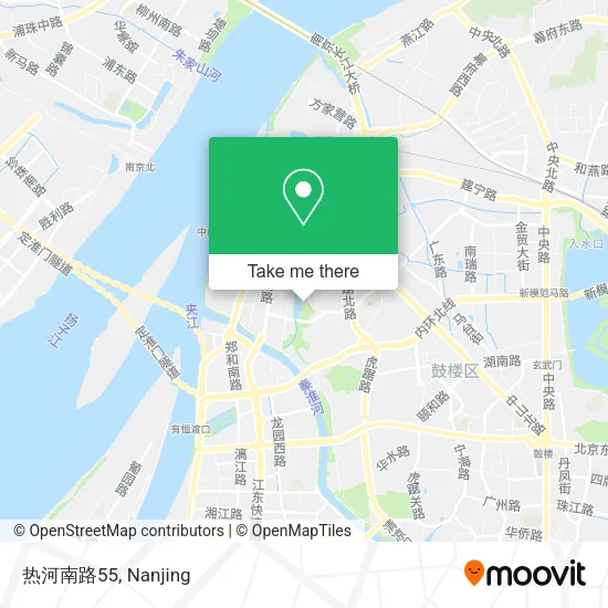 热河南路55 map