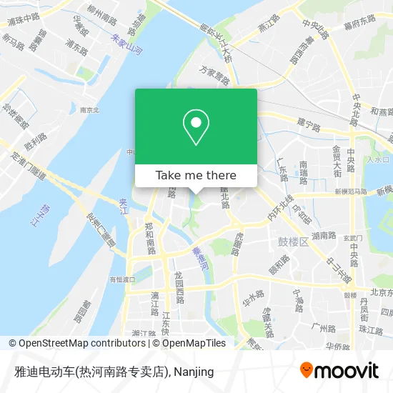 雅迪电动车(热河南路专卖店) map