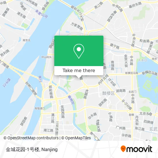 金城花园-1号楼 map