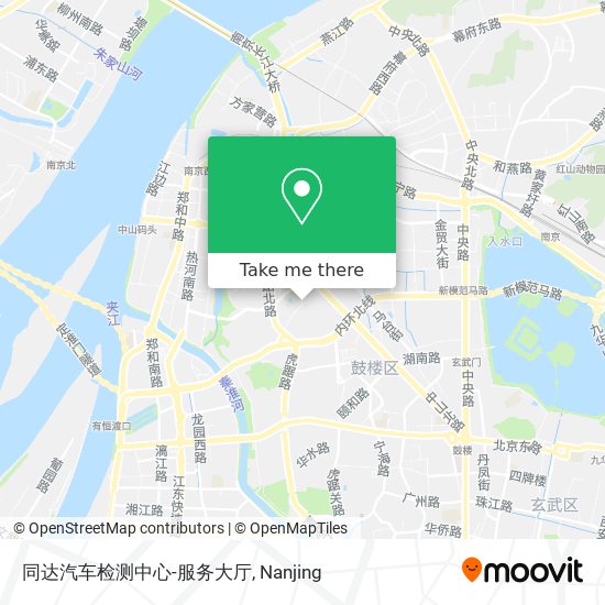 同达汽车检测中心-服务大厅 map