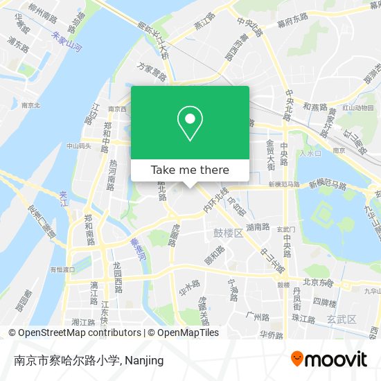 南京市察哈尔路小学 map