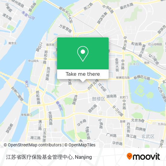 江苏省医疗保险基金管理中心 map