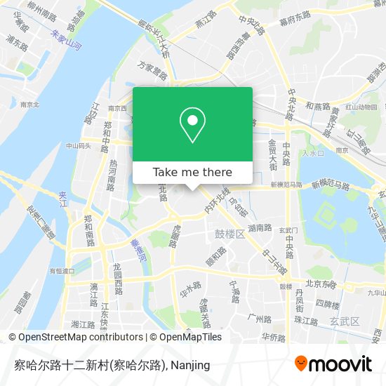 察哈尔路十二新村 map