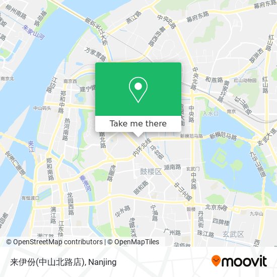 来伊份(中山北路店) map