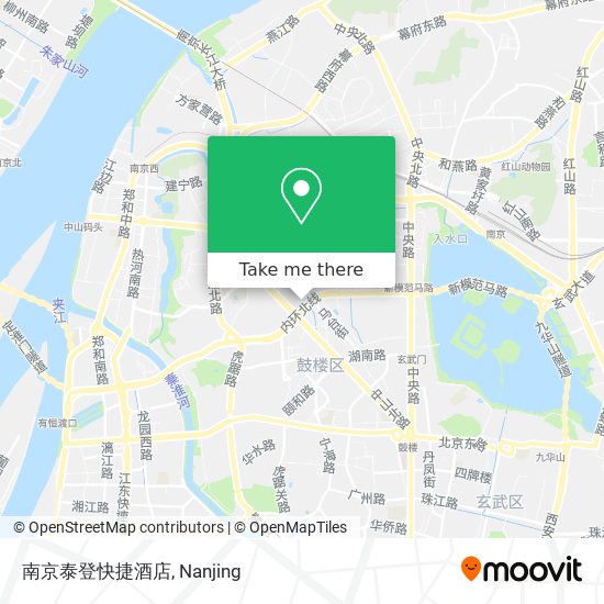 南京泰登快捷酒店 map