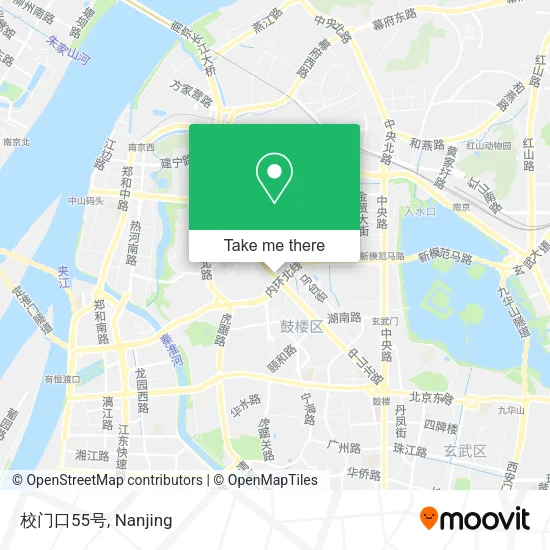 校门口55号 map