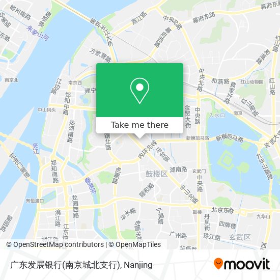广东发展银行(南京城北支行) map