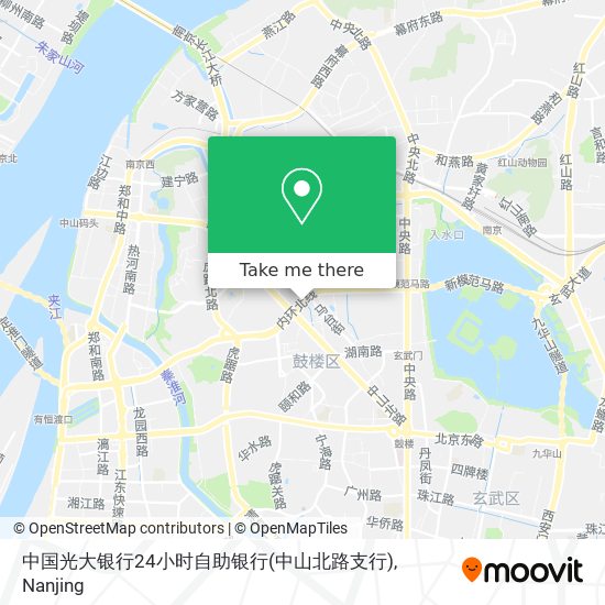 中国光大银行24小时自助银行(中山北路支行) map