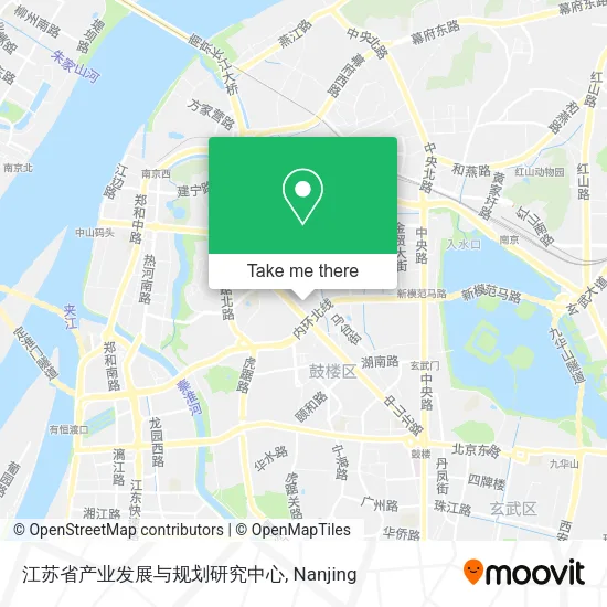 江苏省产业发展与规划研究中心 map