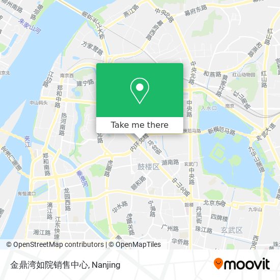 金鼎湾如院销售中心 map