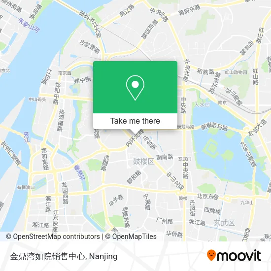 金鼎湾如院销售中心 map