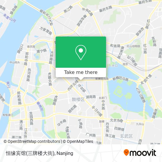 恒缘宾馆(三牌楼大街) map