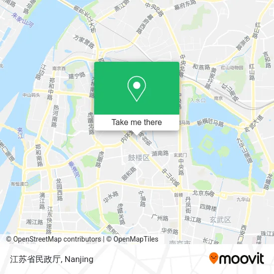 江苏省民政厅 map