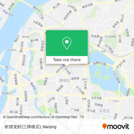 虾摆龙虾(三牌楼店) map