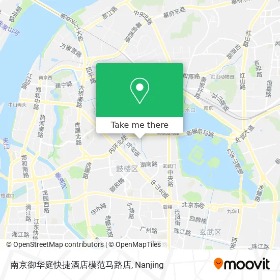 南京御华庭快捷酒店模范马路店 map