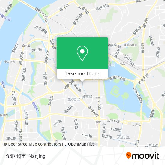 华联超市 map