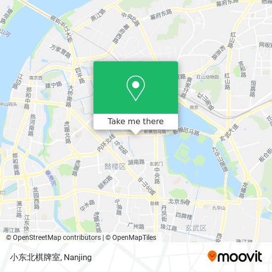小东北棋牌室 map