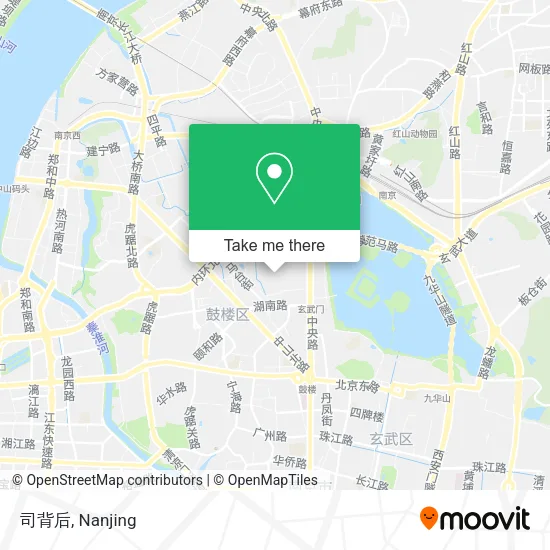 司背后 map