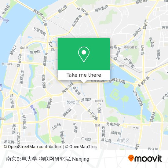 南京邮电大学-物联网研究院 map
