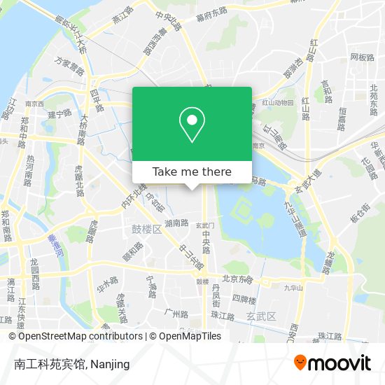 南工科苑宾馆 map
