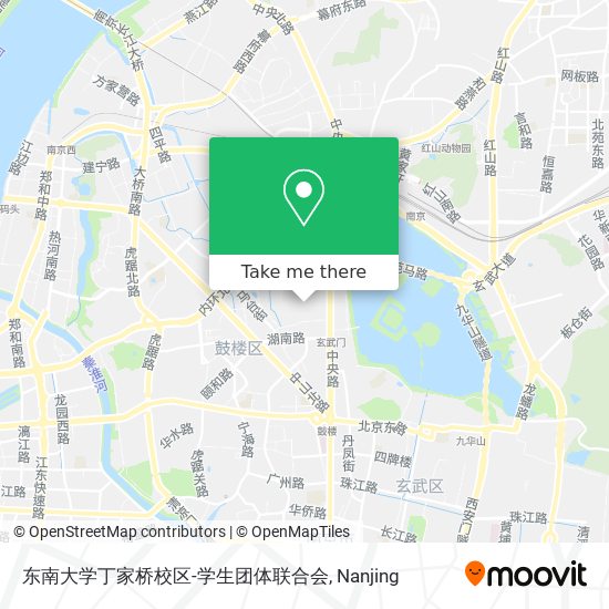 东南大学丁家桥校区-学生团体联合会 map