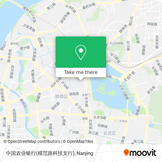 中国农业银行(模范路科技支行) map