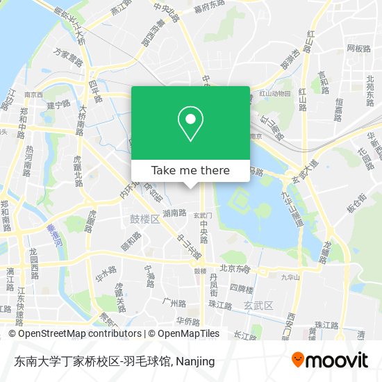 东南大学丁家桥校区-羽毛球馆 map